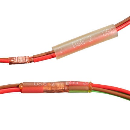 Funda termorretráctil - DERAY®-SpliceMelt series - DSG-CANUSA GmbH - de protección / tubular / para cables eléctricos