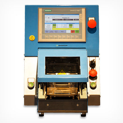 Termoretractor eléctrico - ​DERAY®-SpliceMan IR - DSG-CANUSA GmbH - con HMI de pantalla táctil integrada