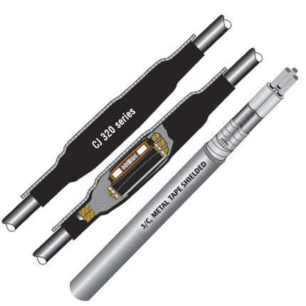 Funda de protección - CJ 3A20 series​ - DSG-CANUSA GmbH - termorretráctil / tubular / para cables