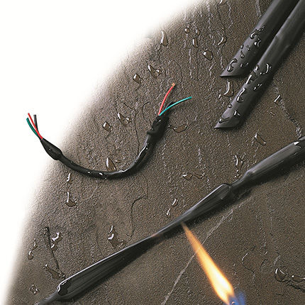 Funda termorretráctil - ​DERAY®-ZoH 125 series - DSG-CANUSA GmbH - tubular / para cables / libre de halógenos