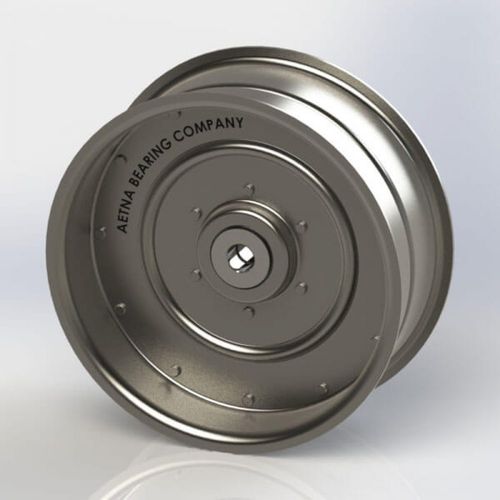 Polea de rodillos - F2 series - AETNA - libre / de acero / cojinete