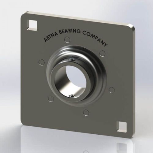 Rodamiento de bolas - AG E series - AETNA - radial / de acero / para brida