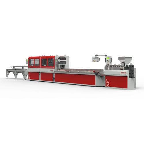 Línea de extrusión compacta - Omnia 1.0 - Baruffaldi Plastic Technology - de paneles / de tubos / de perfiles