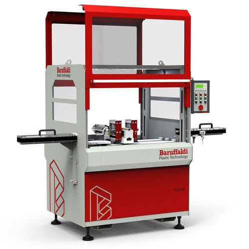 Cizalla neumática - TG.G-PP-CB  - Baruffaldi Plastic Technology - para perfiles de plásticos / guillotina / en frío