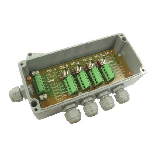 Caja de conexiones para celda de carga - CAJA/RD series - SENSOCAR - montada en superficie / aluminio / con prensaestopas