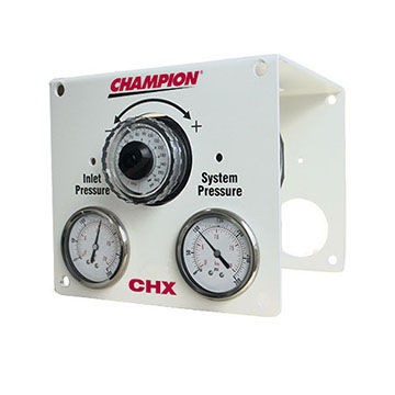 Regulador de caudal de presión diferencial - CHX series - Champion Pneumatic - para aire comprimido / analógico