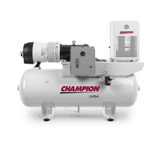 Compresor de paletas - LV/LVR series - Champion Pneumatic - de aire / eléctrico / estacionario
