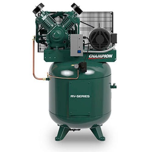 Compresor alternativo - RV series - Champion Pneumatic - de aire / eléctrico / estacionario