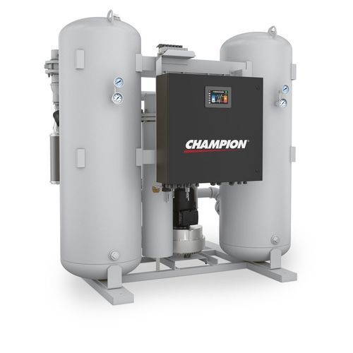 Secador de aire comprimido por adsorción - XCHB - Champion Pneumatic - regenerado por turbina / compacto