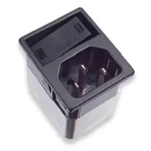 Módulo de inserción integrado - HGN 336 - MPE-GARRY - con interruptor / con filtro EMI