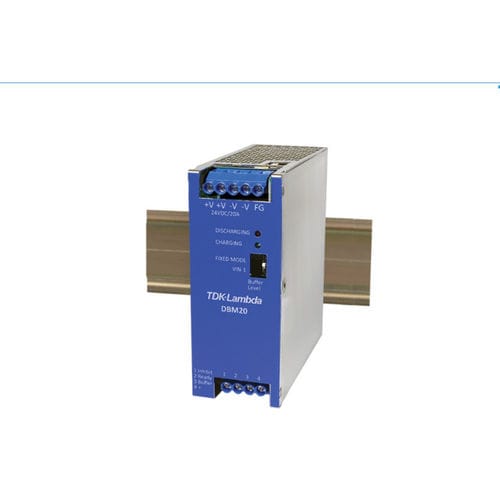 Módulo tampon para alimentación eléctrica DC en riel DIN - DBM series  - TDK-Lambda