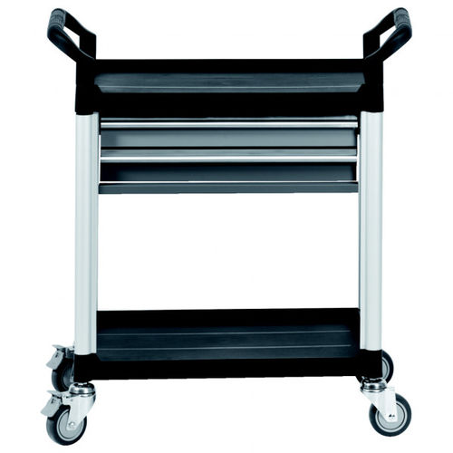 Carretilla de taller - 800.0030 - Kstools  - de plástico / 2 niveles / con cajones