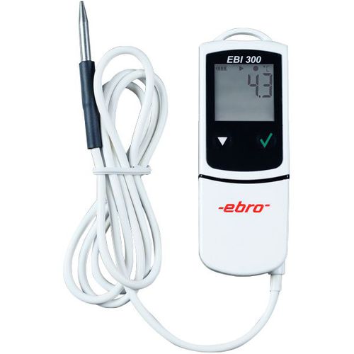 Data logger de temperatura - EBI 300 TE  - ebro - USB / NTC / sin pantalla