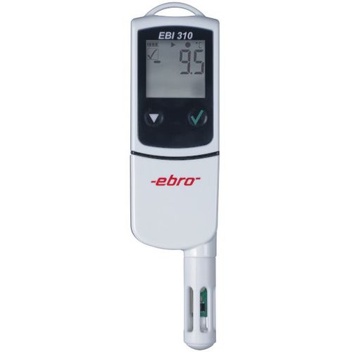 Data logger de humedad relativa - EBI 310 TH - ebro - USB / Pt100 / sin pantalla