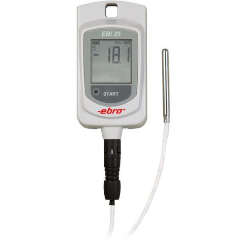 Data logger de temperatura - EBI 25-TX - ebro - inalámbrico / sin pantalla / para almacenamiento