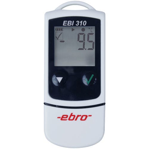 Registrador de datos de temperatura - EBI 310 - ebro - USB / Pt1000 / para la logística