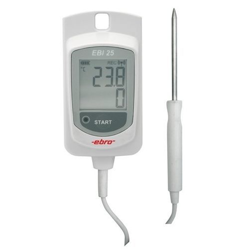 Registrador de datos de temperatura - EBI 25-TE - ebro - de humedad / inalámbrico / con pantalla