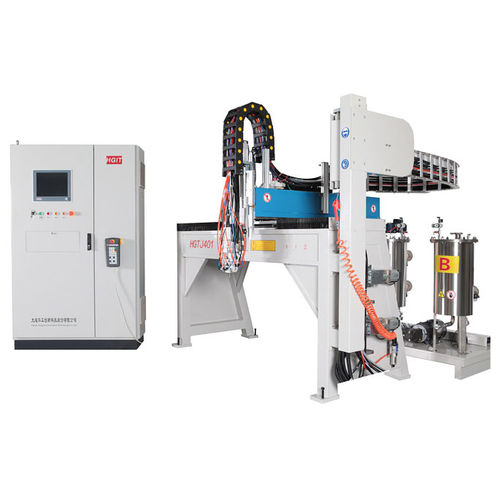 Dosificador de cola de poliuretano - HGTJ401-BJ502 - HGIT Dalian Huagong Innovation Technology Co., Ltd - de lápiz microgota / para la industria electrónica / automático