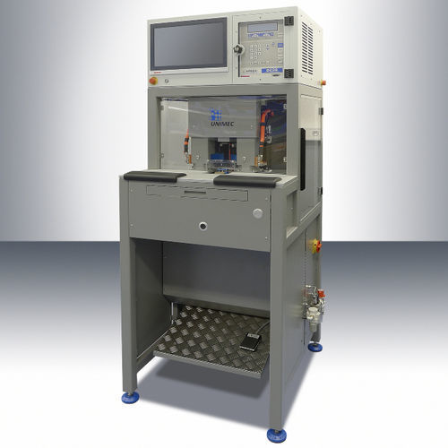 Máquina de soldar por resistencia - UNIMEC - semiautomática / independiente / para componentes electrónicos