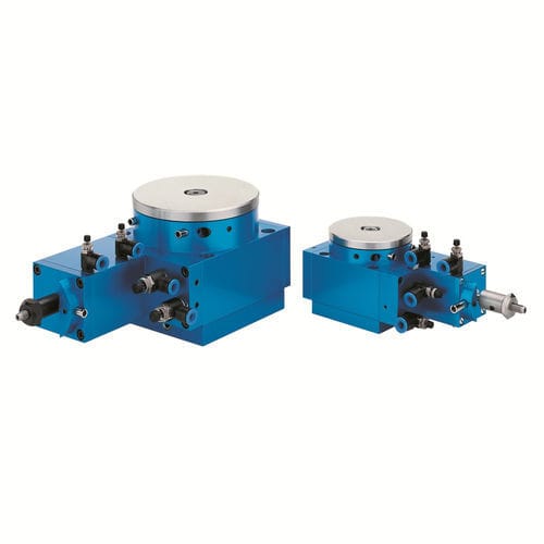 Mesa rotativa de movimiento alternativo - TPA series - UNIMEC - neumática / horizontal / compacta