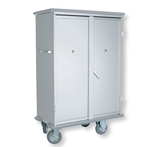 Armario con ruedas - 1550/501 CR - alvi - de almacenamiento / con puertas dobles / con estantes