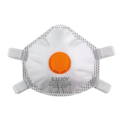 Máscara de protección desechable - 3530V - Globus Group - FFP3 / tipo copa / industrial