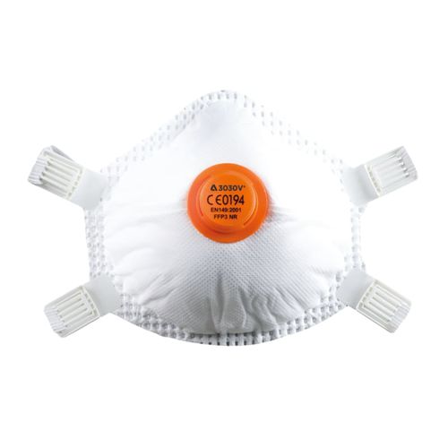 Máscara de protección desechable - 3030V+ - Globus Group - FFP2 / tipo copa / industrial