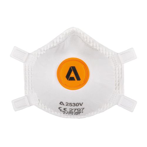 Máscara de protección desechable - 2530V - Globus Group - FFP3 / tipo copa / industrial
