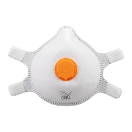 Máscara de protección desechable - 6030V - Globus Group - FFP3 / tipo copa / industrial