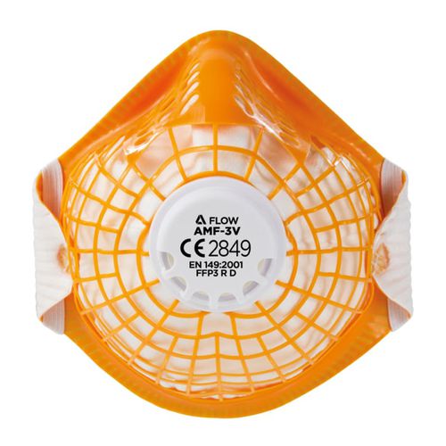Máscara de protección desechable - AMF-3V - Globus Group - FFP3 / tipo copa / industrial