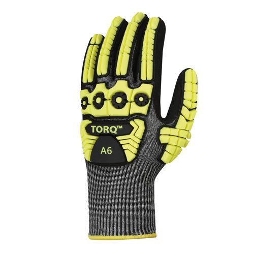 Guante de trabajo - Torq Hurricane - Globus Group - industrial / anticortes / de nitrilo