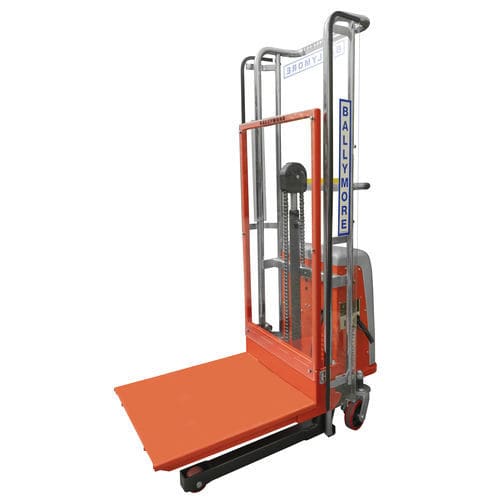 Miniapiladora alimentada por batería - EMS 850 - BALLYMORE - con operador a pie / 12 V / para manipulación