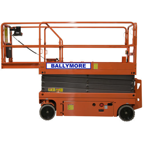 Plataforma elevadora de tijera con ruedas - DMSL-26W - BALLYMORE - alimentada por batería