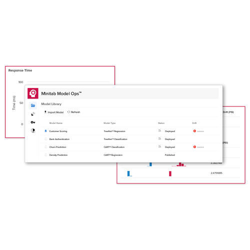 Software de gestión del ciclo de vida - Minitab Model Ops - MINITAB Ltd - de mando / de creación / de aprendizaje automático