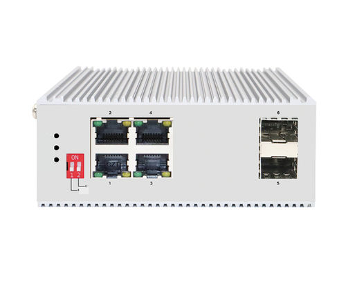 Conmutador Ethernet 4 puertos - IPSWP06N02A - Comelit - gigabit / en riel DIN / PoE