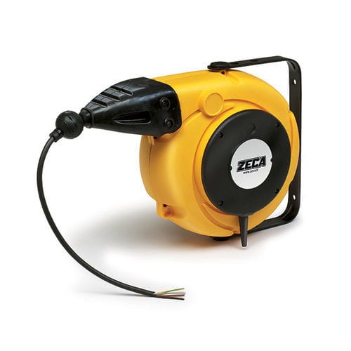 Enrollador para cable eléctrico - 5000 XL - ZECA - retráctil / giratorio / completamente cerrado