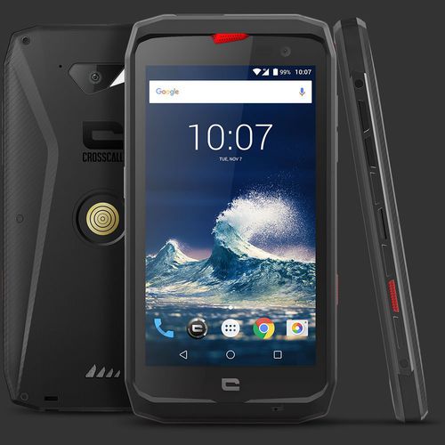 Teléfono inteligente industrial 4G LTE - ACTION-X3 - Crosscall - WiFi / Bluetooth / IP68