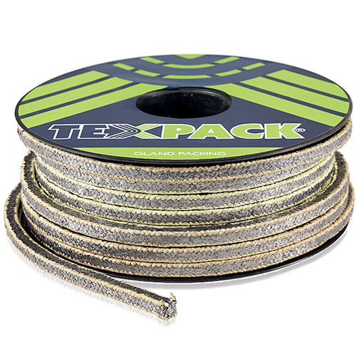 Empaquetadura trenzada de grafito - ARAMTEX® 4182 - TEXPACK - para la industria química