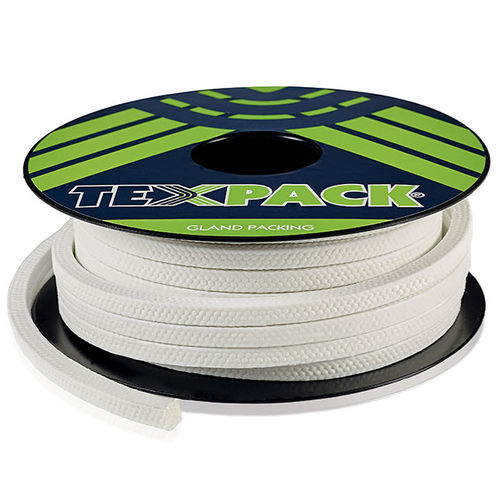 Empaquetadura trenzada de grafito - 4171  - TEXPACK - de PTFE / de hilo sintético / para aplicaciones petroquímicas