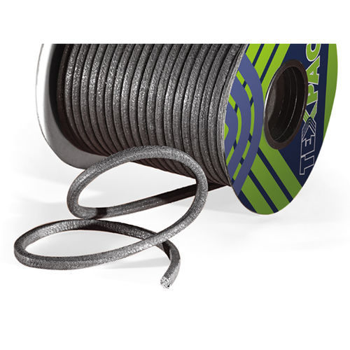 Empaquetadura trenzada de grafito - TEXPACK - de PTFE / resistente a los productos químicos / de alta resistencia