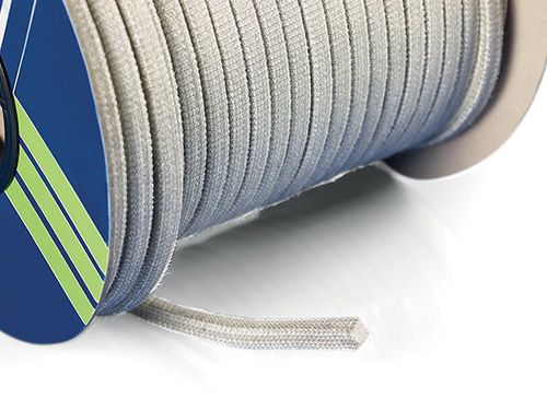 Empaquetadura trenzada de fibra de vidrio - 3220TEX-3220NTEX - TEXPACK - de acero inoxidable / resistente a los productos químicos / de alta resistencia