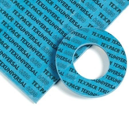 Junta de botón - 6630G - TEXPACK - de fibras de aramida / de NBR / redonda
