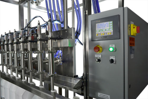 Llenadora automática - APACKS - de botellas / de productos alimentarios / para material peligroso