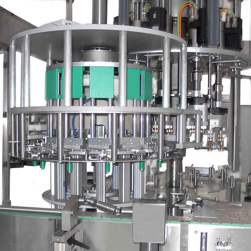 Taponadora de rosca rotativa - APACKS - automática / para botellas de vidrio