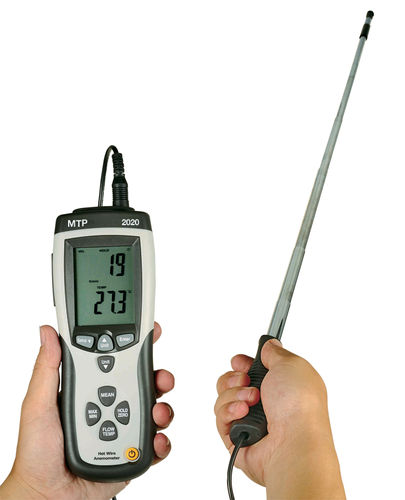 Anemómetro de hilo caliente - MTP 2020 - MTP Instruments Inc - digital