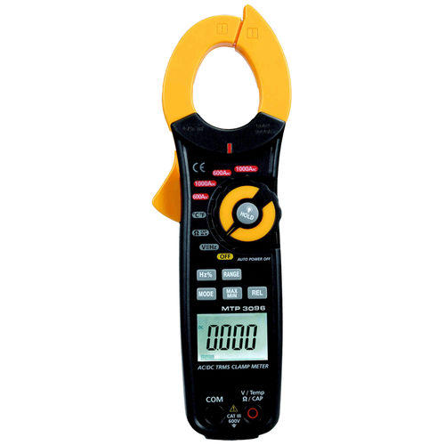 Multímetro pinza digital - MTP 3096 - MTP Instruments Inc - portátil / 600 V / 1000 A