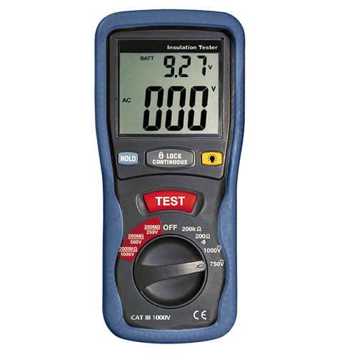 Comprobador de aislamiento -  MTP 4010 - MTP Instruments Inc - portátil / digital
