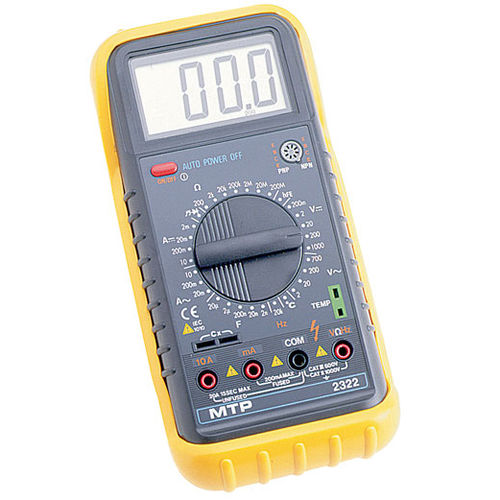 Multímetro digital - MTP 2322 - MTP Instruments Inc - portátil / 1000 V / 10 A