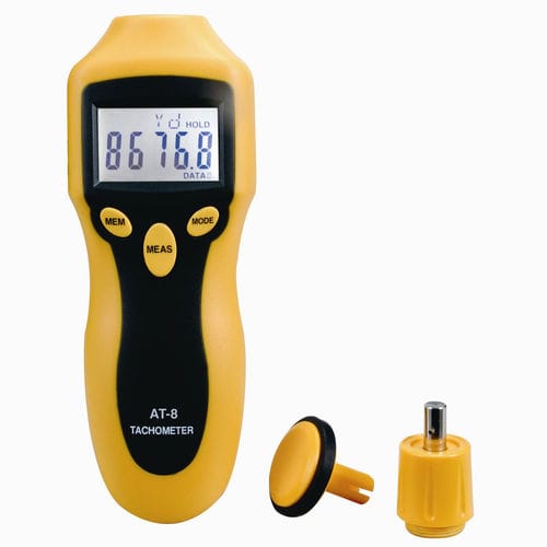 Tacómetro con contacto - MTP AT-8 - MTP Instruments Inc - sin contacto / de mano / digital