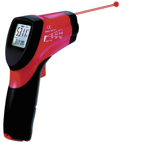 Termómetro de infrarrojos - MTP 1325 - MTP Instruments Inc - con pantalla LCD / con puntero láser / portátil